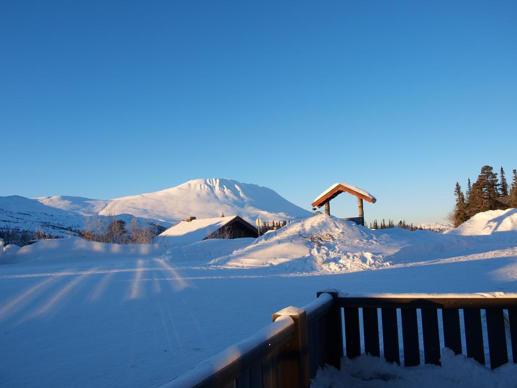 Den Lykkelige Sportsmann Hotel Gaustablikk Exterior foto